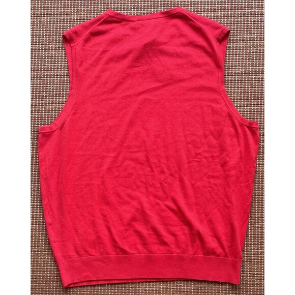 Tampa Bay Buccaneers Cutter & Buck Crew Neck Sweater Vest Red Size XL NFL - Picture 5 of 8